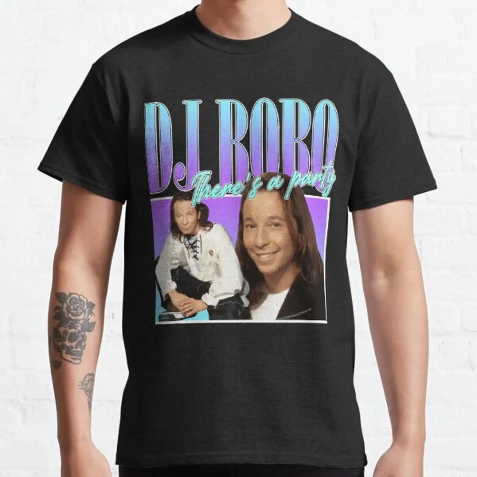 Dj Bobo 90S Style Eurodance Classic T Shirt