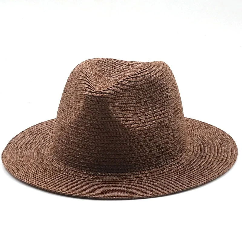 Best-selling Summer Sun Protection Korean-Style Straw Hat: Wide-Brimmed Sun Hat for Men and Women – Beach & Casual Style