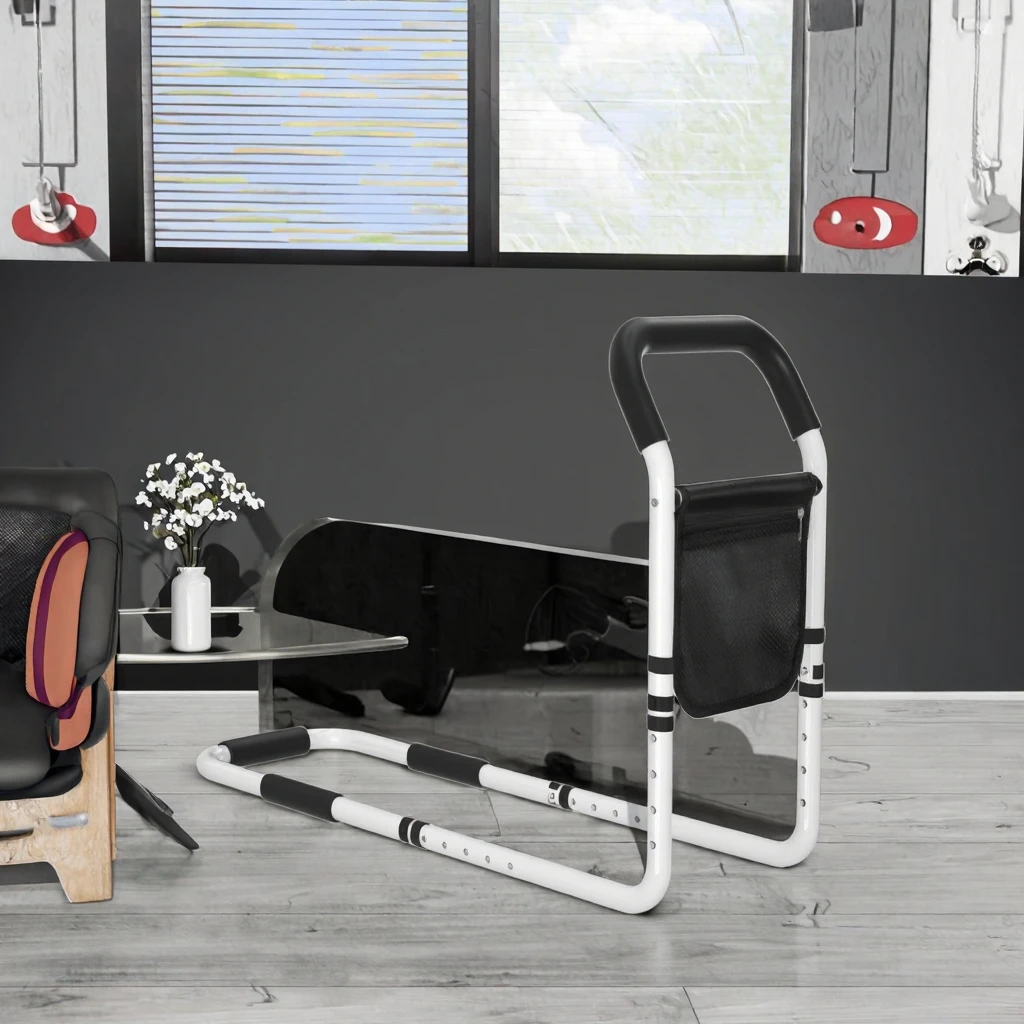 قضيب دعم السرير الطبي لكبار السن البالغين مساعد التنقل قضبان السرير-مستلزمات العلاج الأساسية لإعادة التأهيل