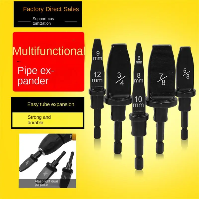 Forging Tool With Hexagonal Handle Electric Expander Air Conditioner Maintenance Accessories Tools Expansion Head Creative