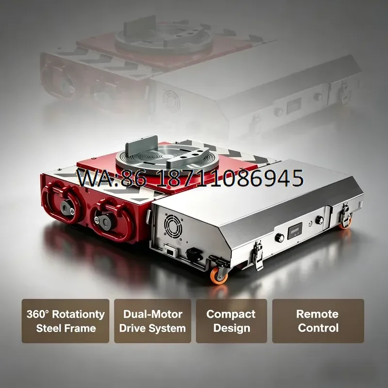 Latest Design 30 Ton Heavy Duty Industrial Cargo Rigger Moving Machinery Skates Rollers for Material Handling
