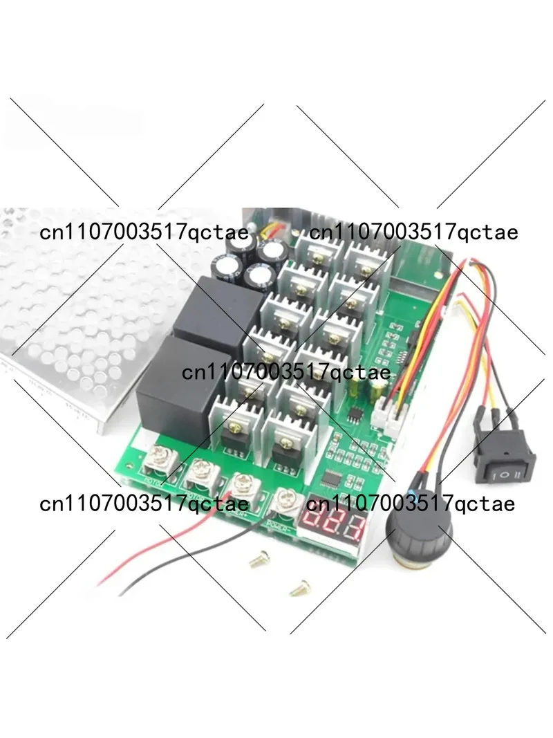 PWM Motor Speed Controller 10-55V 12V 24V 48V Variable Speed Regulator for DC Motors