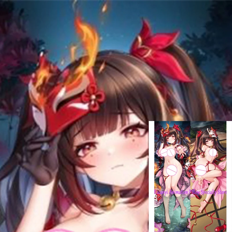 

Dakimakura Anime Pillow Cover Hanabi Double Sided Print 2-Side Print Pillowcase Body Decoration