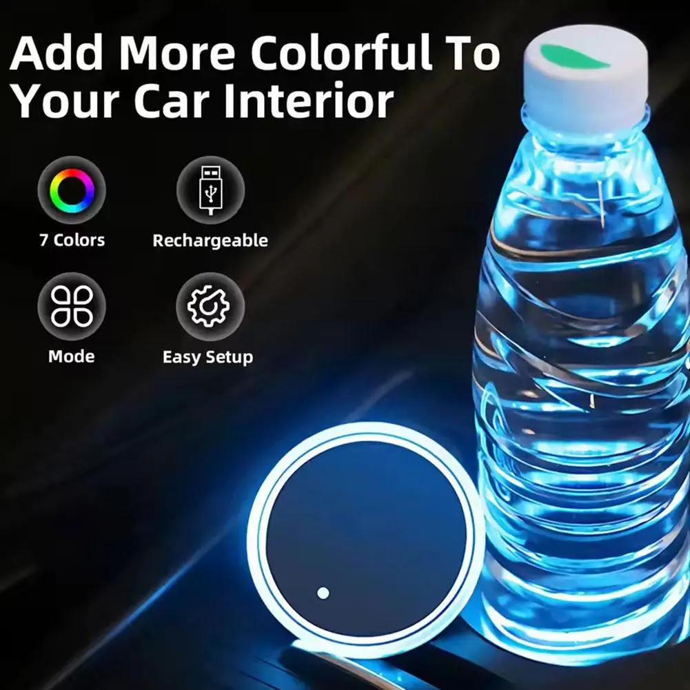 

Автомобильная светодиодная атмосферная лампа, умный датчик управления, цветные аксессуары, оконные декоративные универсальные RGB автомобильные фонари F1H3