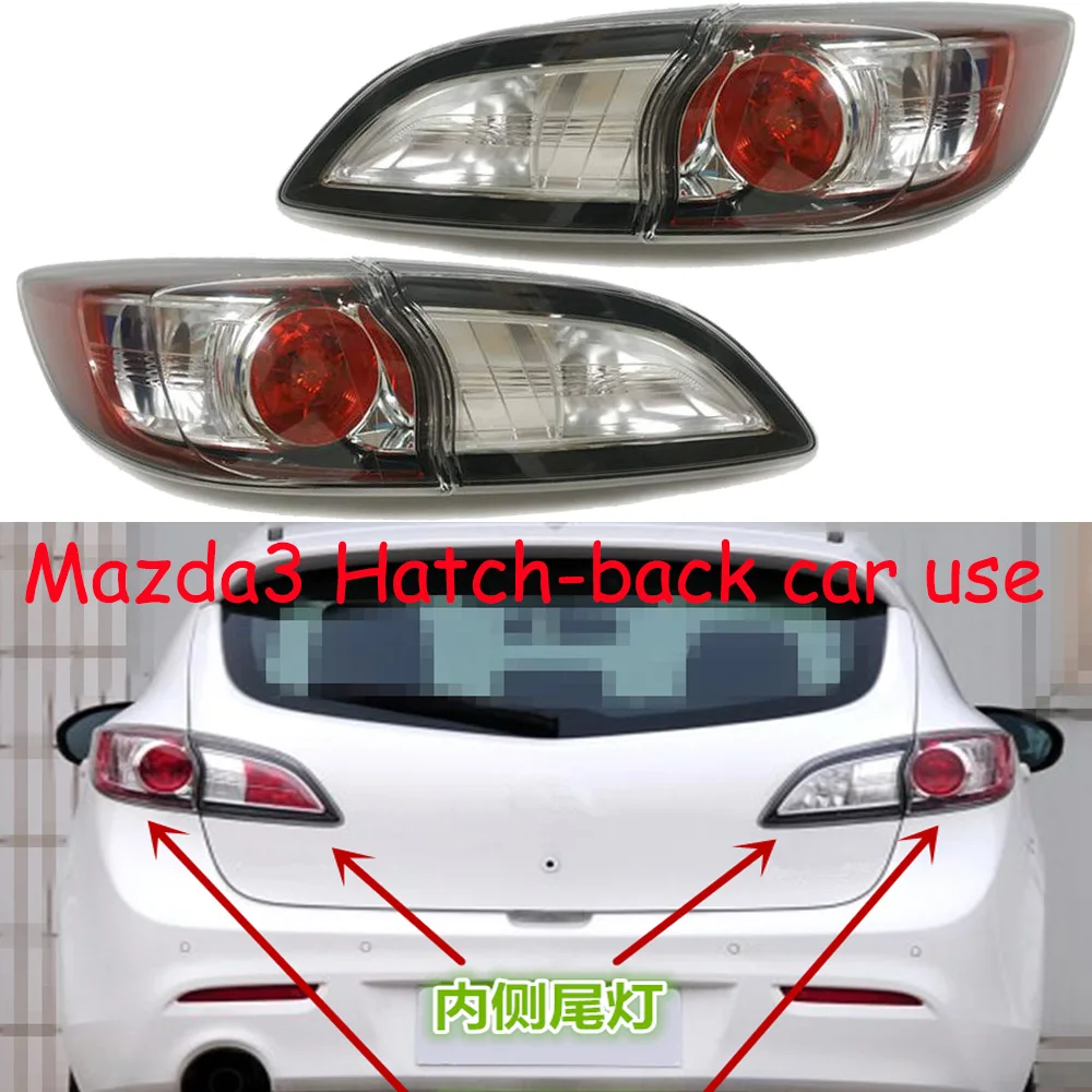 

1pcs Hatch-back car bumper tail light for mazda 3 Mazda3 axela taillight Taillamp 2010~2015y car accessories for Mazda3 fog lamp