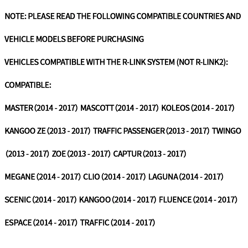 Die neueste Satellitennavigation SD-Karte R-Link 11.05 GPS-Karte Renault Auto SD-Karte Europa-Version