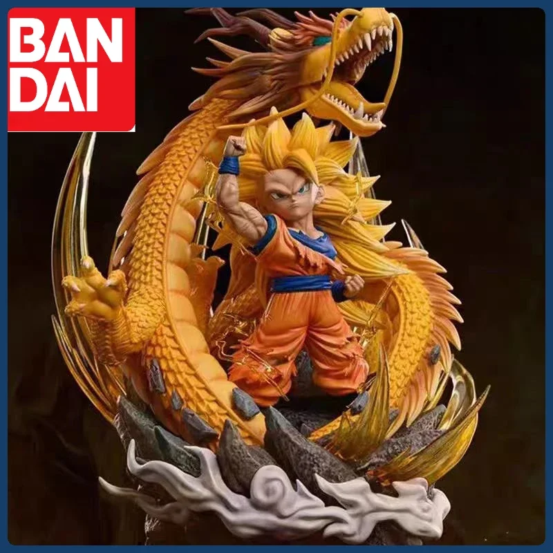 Dragon Ball Z Kamehameha Son Goku Figure Super Saiyan Kakarotto 13CM PVC Action Figures Model Dolls Toys for Children Gift