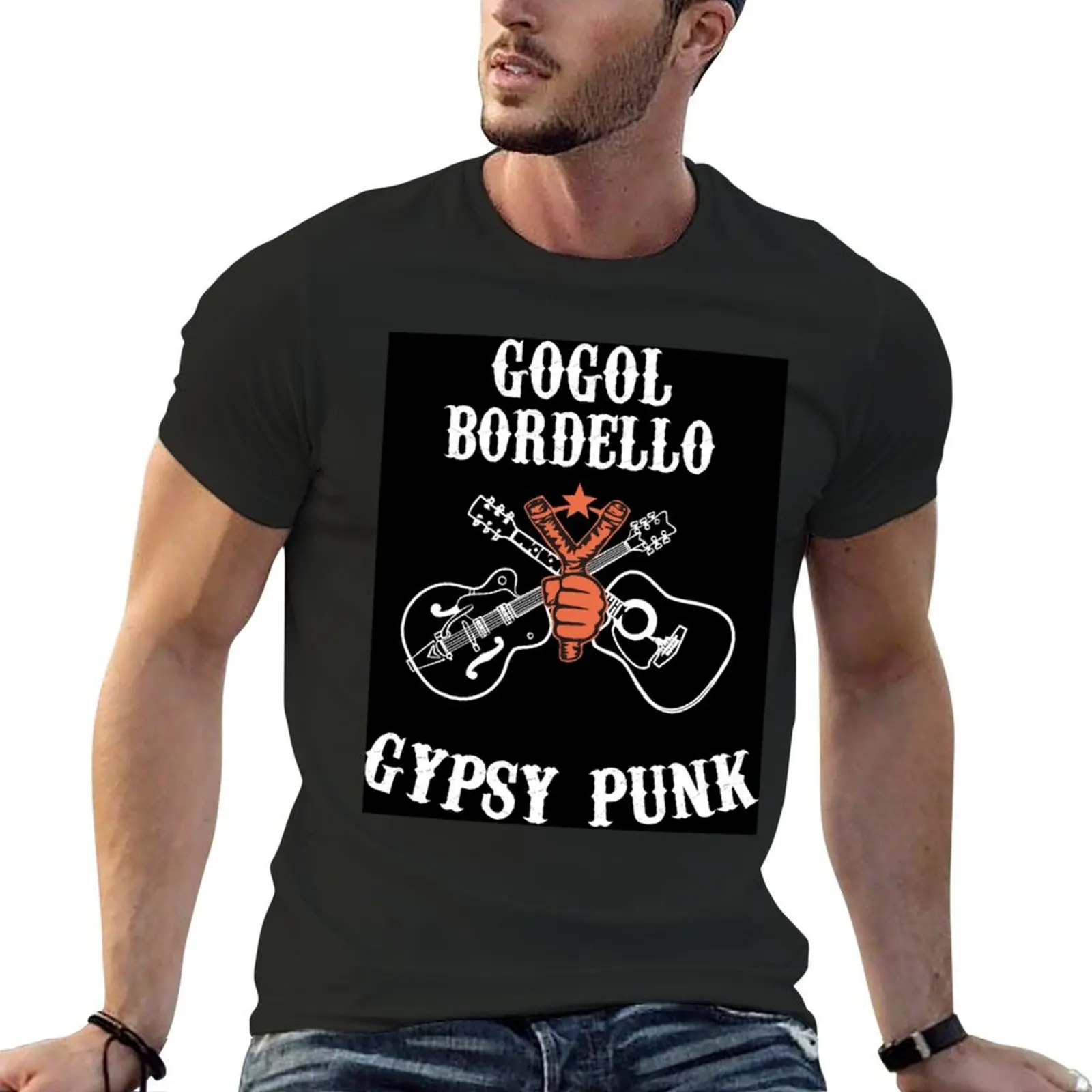 Gogol Bordello Gypsy Punk T-Shirt customs design your own man t shirt heavyweights new edition mens white t shirts