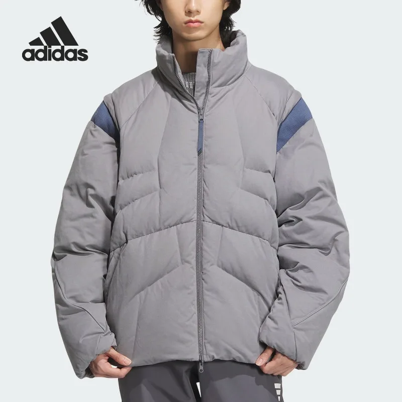 Adidas New Men's Detachable Sports Simple Down Jacket JM6174