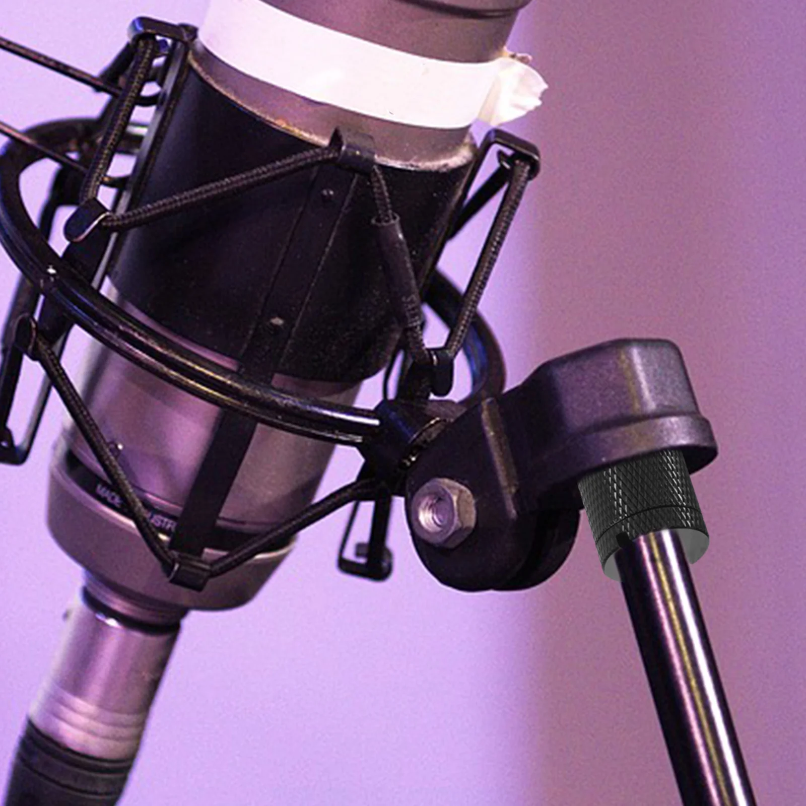 

8pcs Microphone Arm Desk Mount Adapter Universal Boom Mic Stand Clip For Recording Broadcasting Live Streaming Tripod Mount