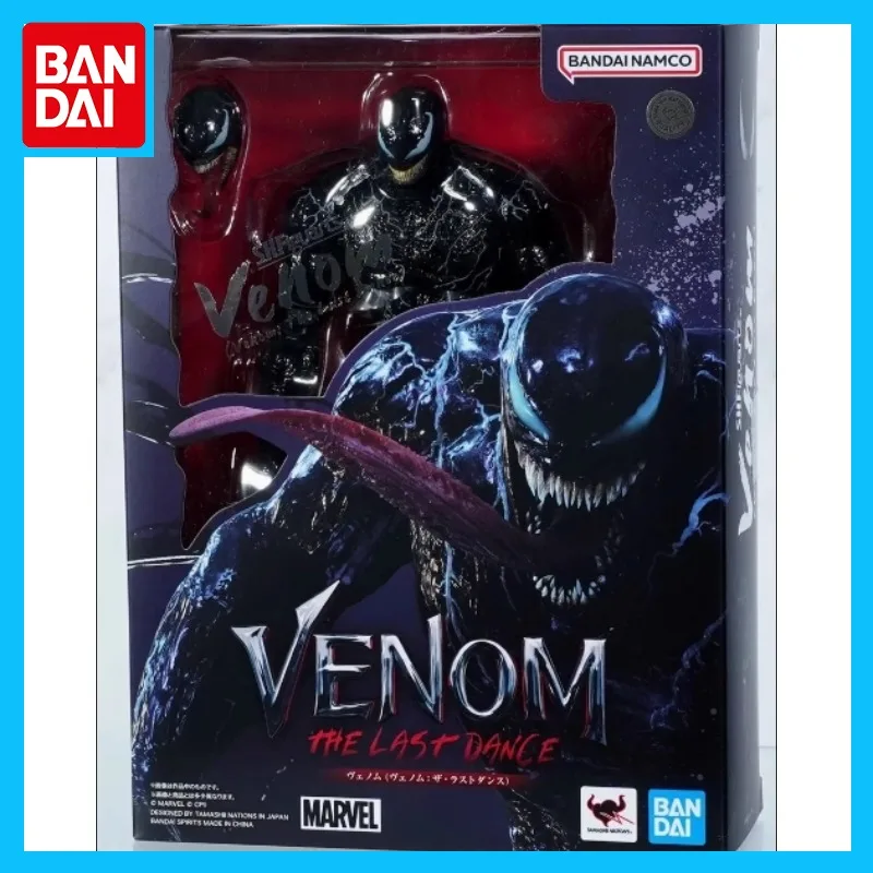 

Bandai Original Genuine S.H.Figuarts Anime Figure Venom The Last Dance Action Figure Toys for Boys Girls Gift Collectible Model