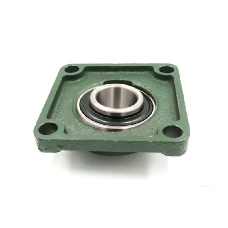 1PC UCF201/UCF202/UCF203/UCF204/ Housing 4 Bolt Mounted Bearing Bore Square Flange Pillow Block