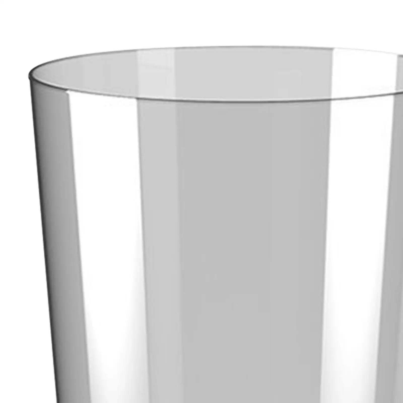 Wastebasket Clear Garbage Container for Bedroom Bathroom Dressing Table