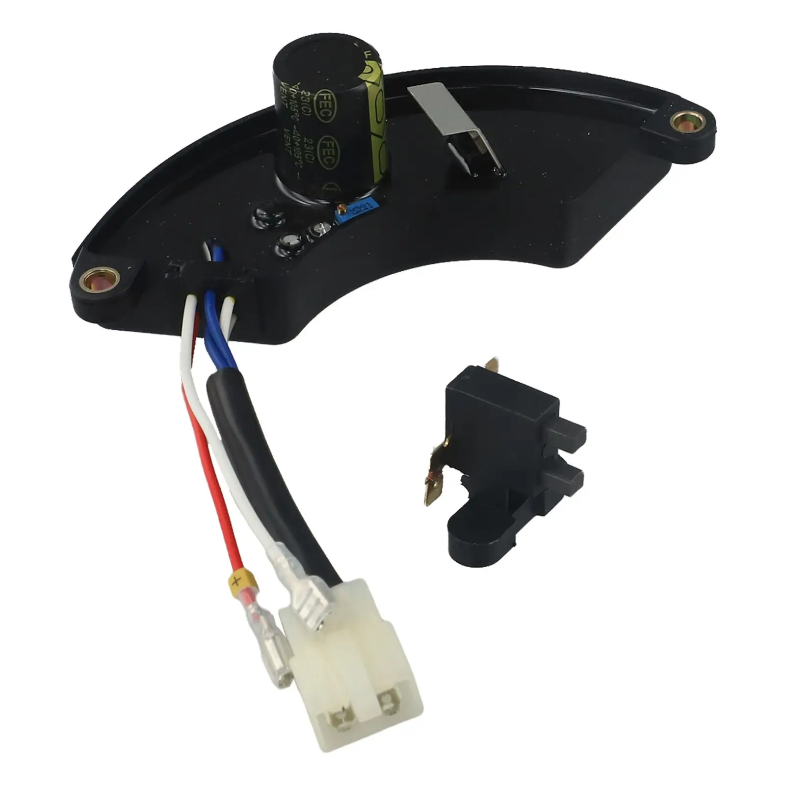 Half-moon AVR Automatic Voltage Regulator For Harbor  For Freight For Predator Generator 6500W For 3Kw-10Kw Generator Rectifier
