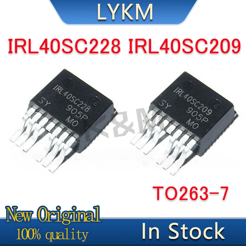 5/PCS New Original IRL40SC228 40SC228 IRL40SC209 40SC209 557A 40V TO263-7 High current MOS tube In Stock