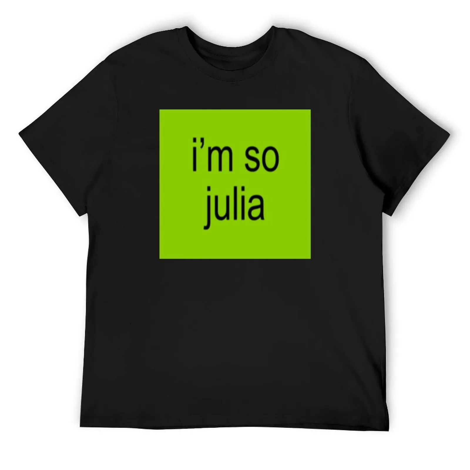 Charli XCX I'm So Julia T-Shirt essential t shirt cute clothes T-shirt men