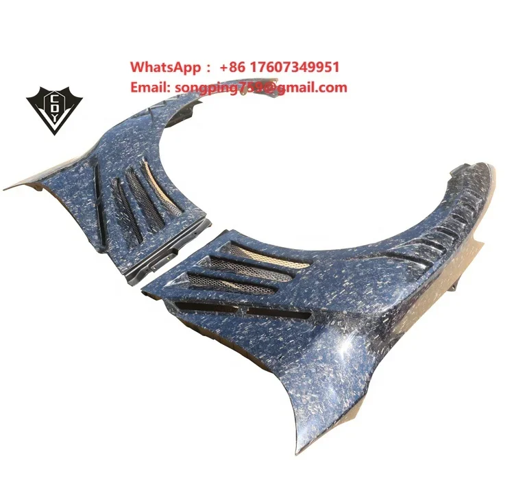 For Nissan GTR Fenders Forged Carbon Fiber & Carbon Fiber GTR Fenders