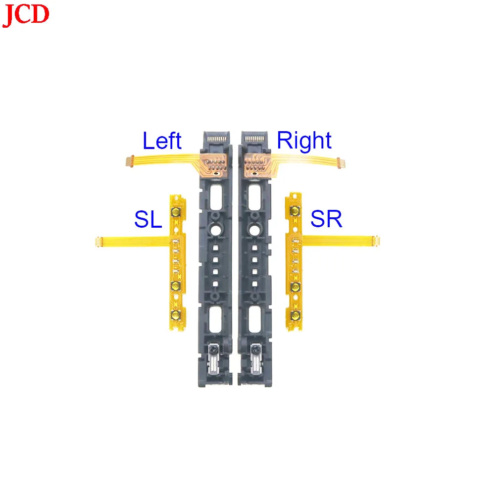 JCD 1pcs Replacement For Switch JoyCon ZR ZL L SL SR Button Key Ribbon Flex Cable For NS Repair Cable