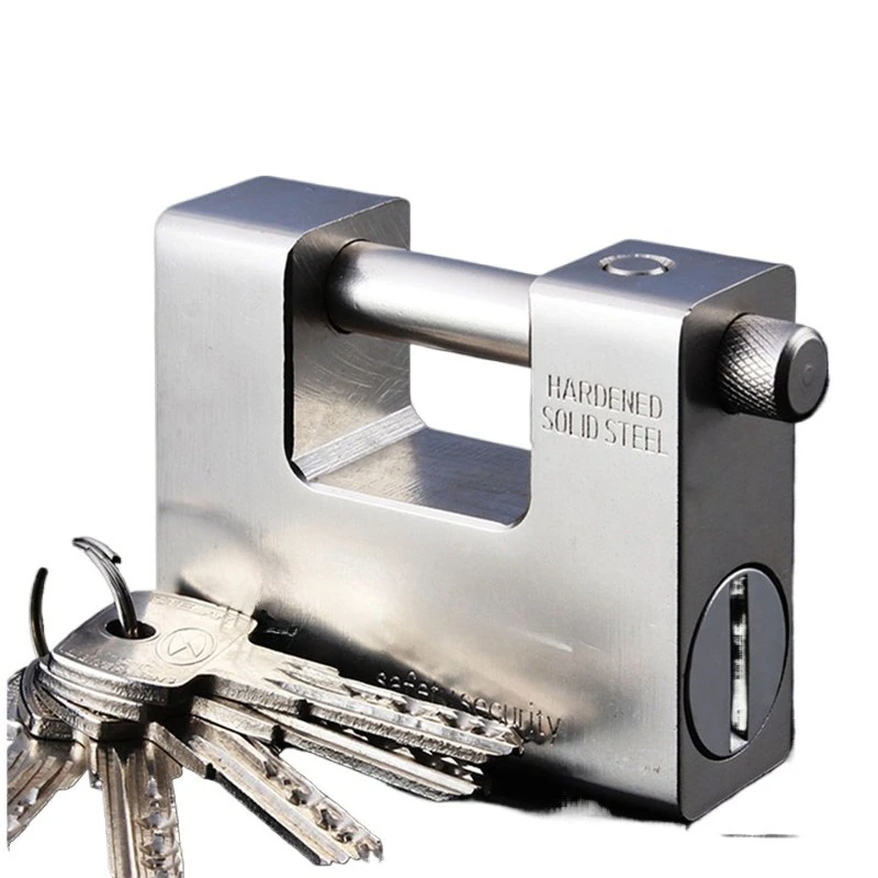 Combination Padlock with Increased Beam for Home Door Garage Store Sliding Door Security Lock Anti‑Theft Safety Lock Set