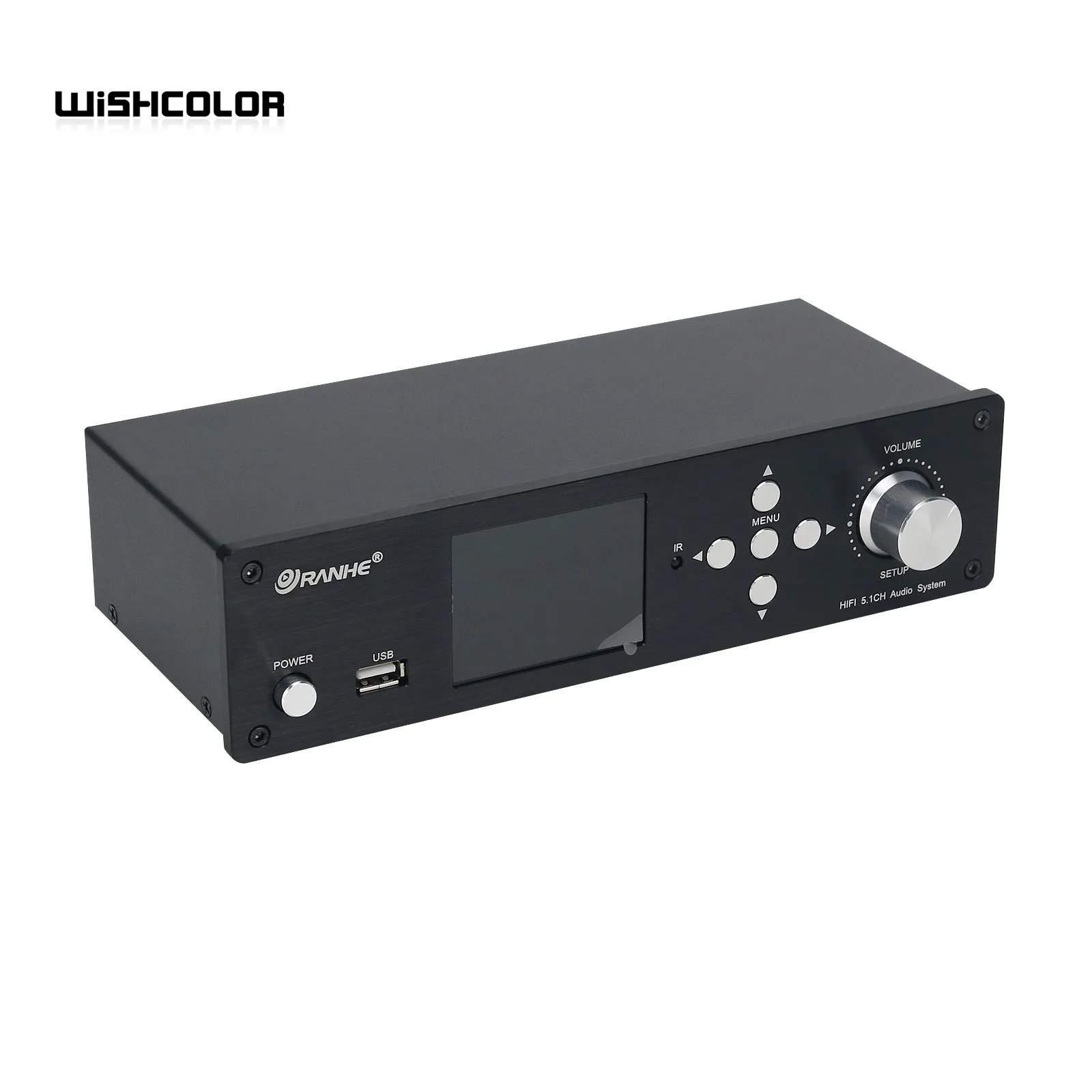 Wishcolor RH-899X DSD USB Flash Drive Lossless Audio Player CS4354 HDMI-compatible Optical and Coaxial 5.1 Channel DTS Decoder