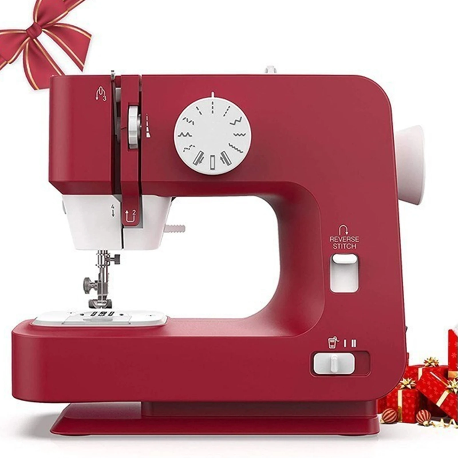 

Multifunctional Portable Mini Electric Sewing Machine, Household Sewing Machine with 12 Stitch Patterns for home DIY