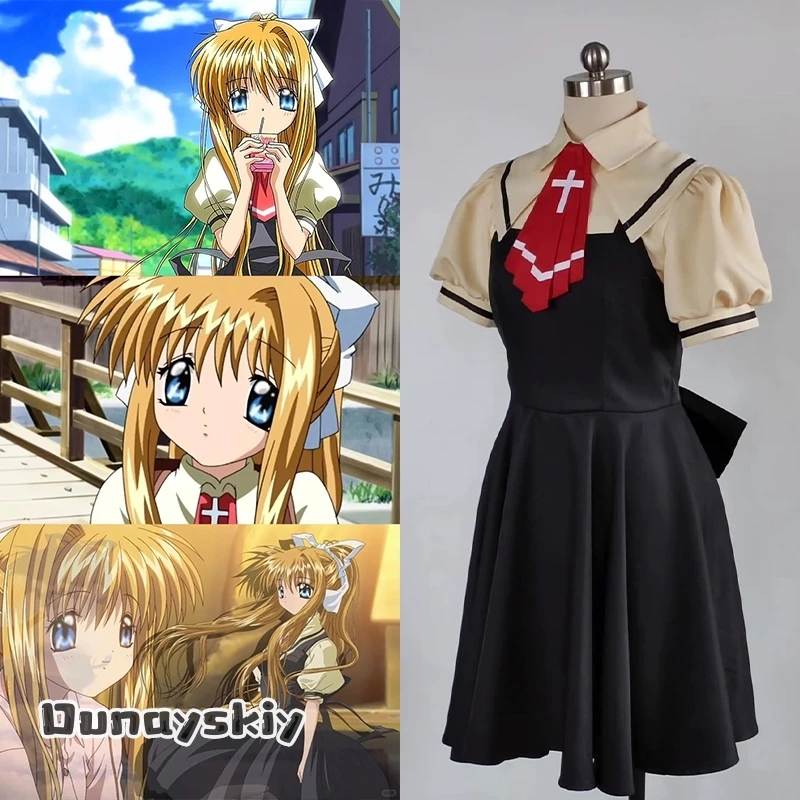 أزياء AIR Kamio Misuzu التأثيرية ربطة عنق هوائية، معطف، جوارب، فستان زي الحرم الجامعي أنيمي حفلة الهالوين لعب الأدوار JK فستان نسائي