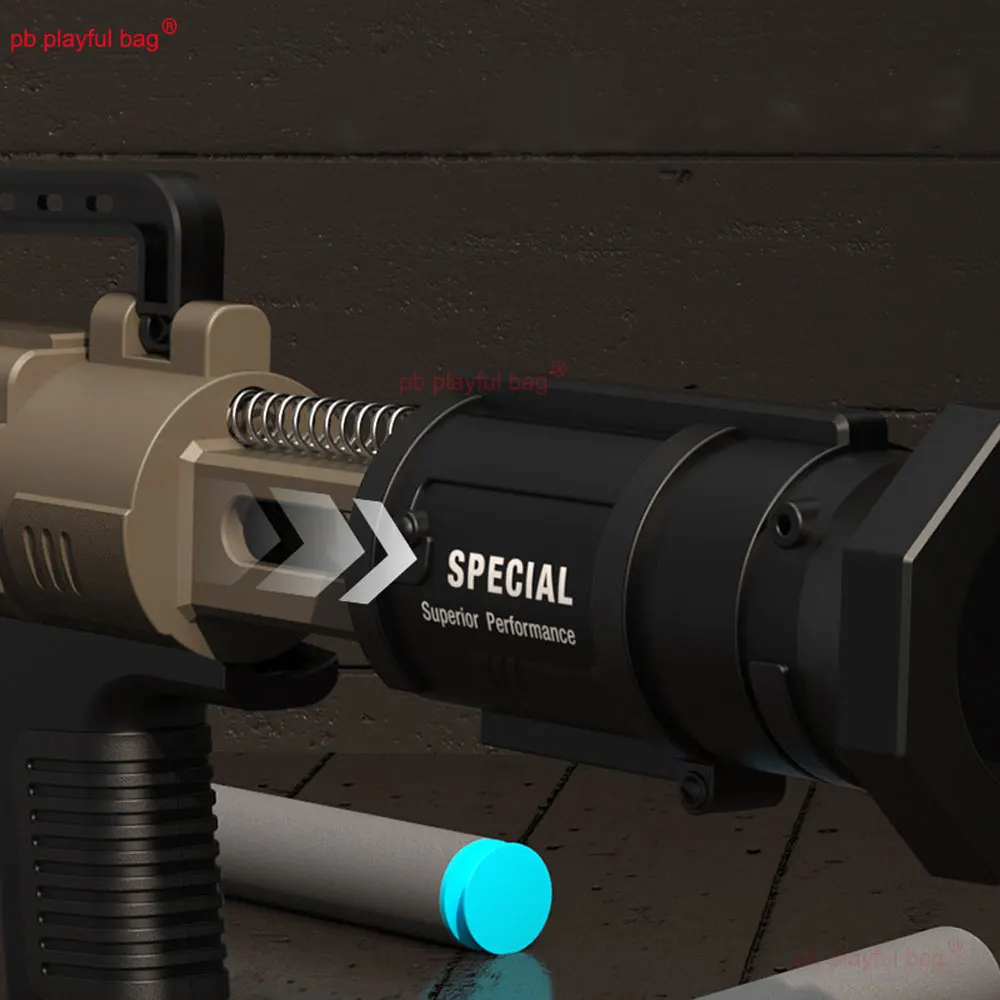 Outdoor Sports RPG Rocket Launcher Soft Bullet Gun Launcher Model EVA Sponge Soft Bullet Kids Game Toys Christmas Gifts QG696