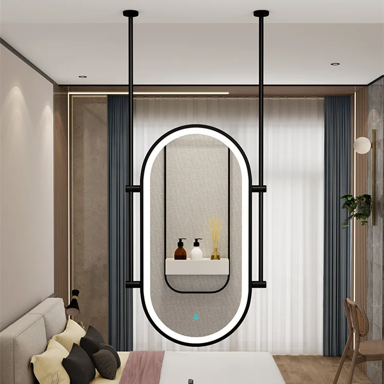 

Luminous defogging hanging mirror, hotel, homestay, bathroom, hanging mirror smart bathroom