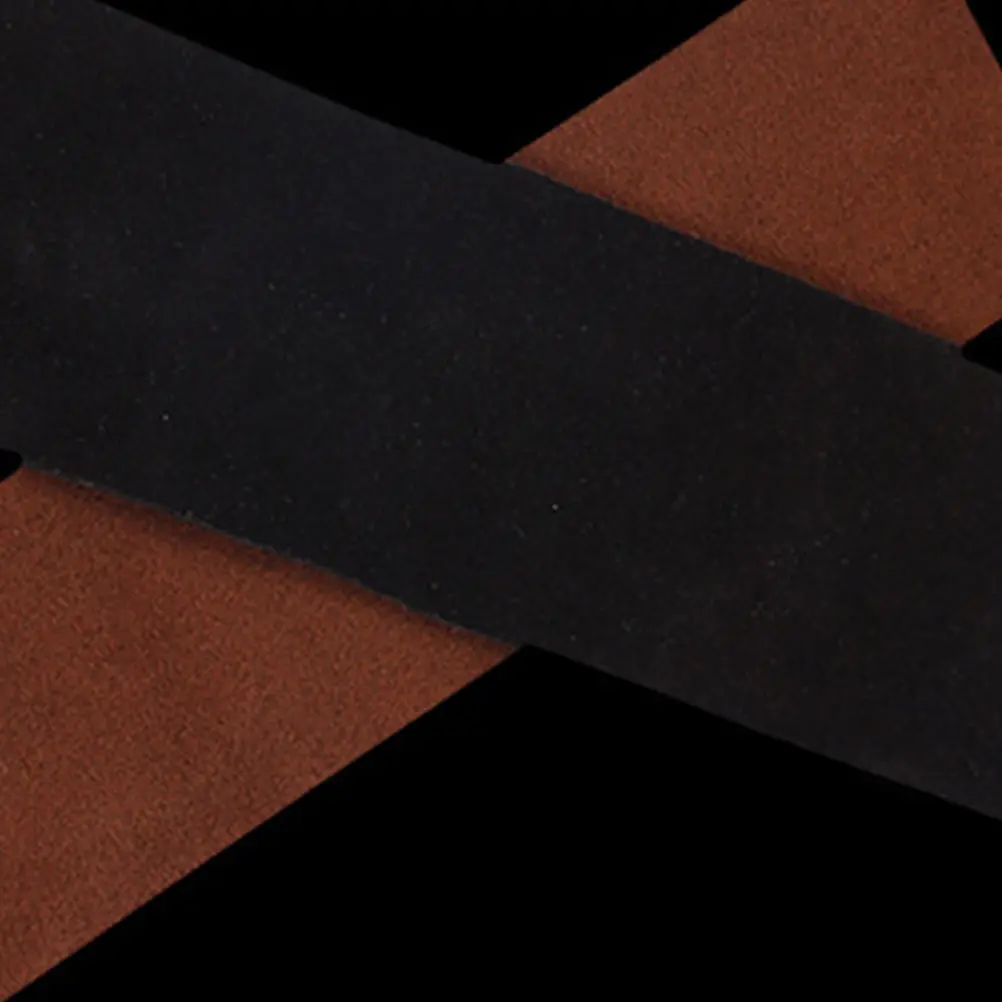 

2pcs Guqin Non-slip Mat Cowhide Anti-slip Pad for Instrument Floor Protector Durable Grip Strong Endpin Holder Black Musical