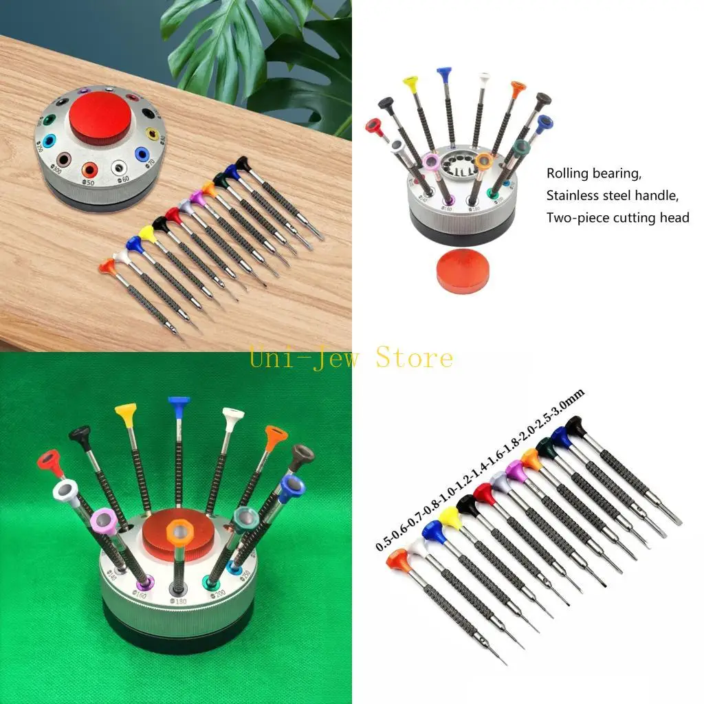 

40GB Steel Screwdriver Set Ergonomic Nonslip Handles for Secure Fastening Control