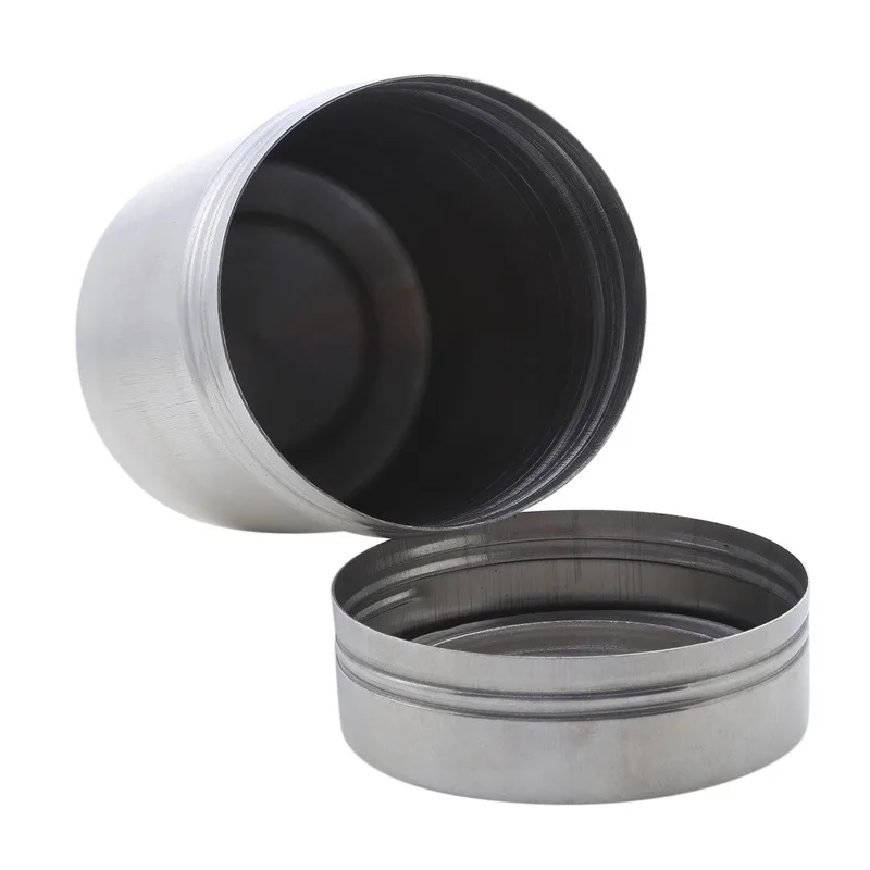 Stainless Steel Spice Tins Spice Seasoning Containers With Spice Label Magnetic Spice Jars With Wall Mounted Rack