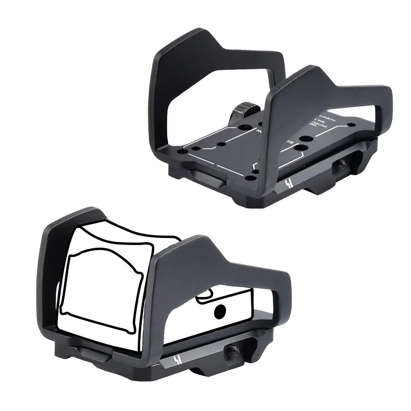 

Tactical REX RMR Red Dot Sight Scope Mount Reflex Sight for Hunting RMR Mount Fit Weaver Picatinny Rail Rifle for Hunting Weapon