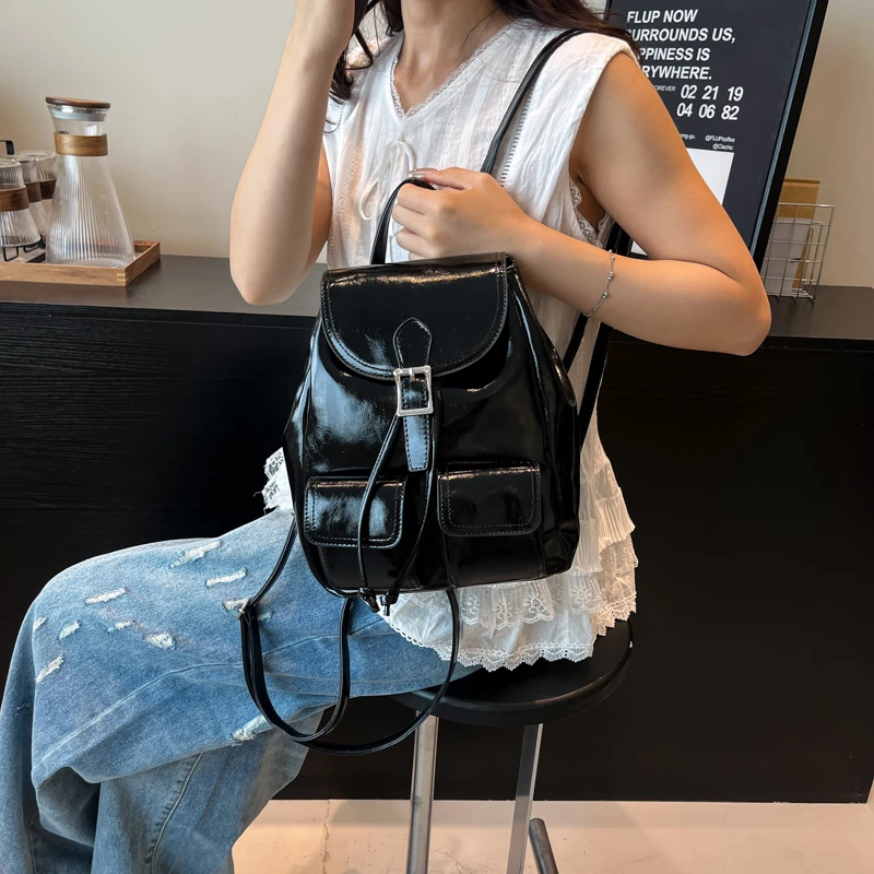 

Fashion New Women's Trendy Bag Cover PU Shoulder Bag Shoulder Bag Shoulder Bag Handbag bags for woman mochila ita bag 백팩 bags
