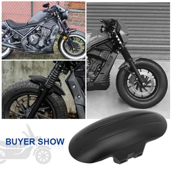 Black ABS Plastic Motorcycle Front Mudguard Fender For Honda Rebel CMX 250 300 500 2017-2022 21 20 19 18