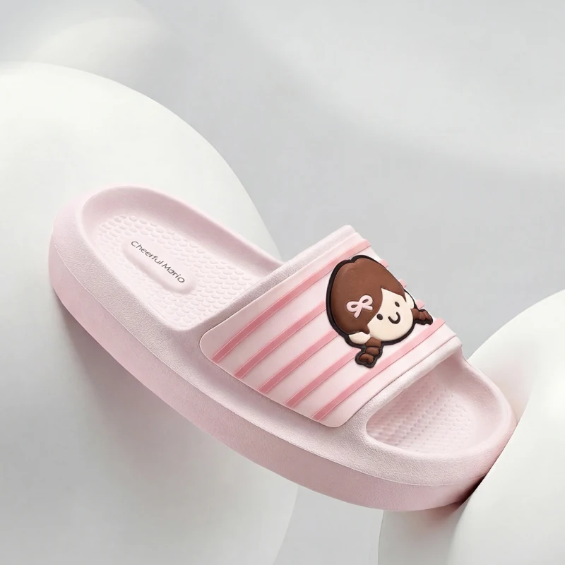 

Cheerful Mario Summer children's indoor household cool slippers cute bathroom slippers