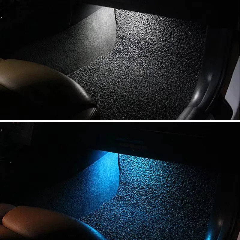 Car Interior footlights, door lights, atmosphere lights For BMW F10 F11 F20 F22 F25 F26 F30 F32 1 3 4 5 6 series X1 X3 X4 X5 X6