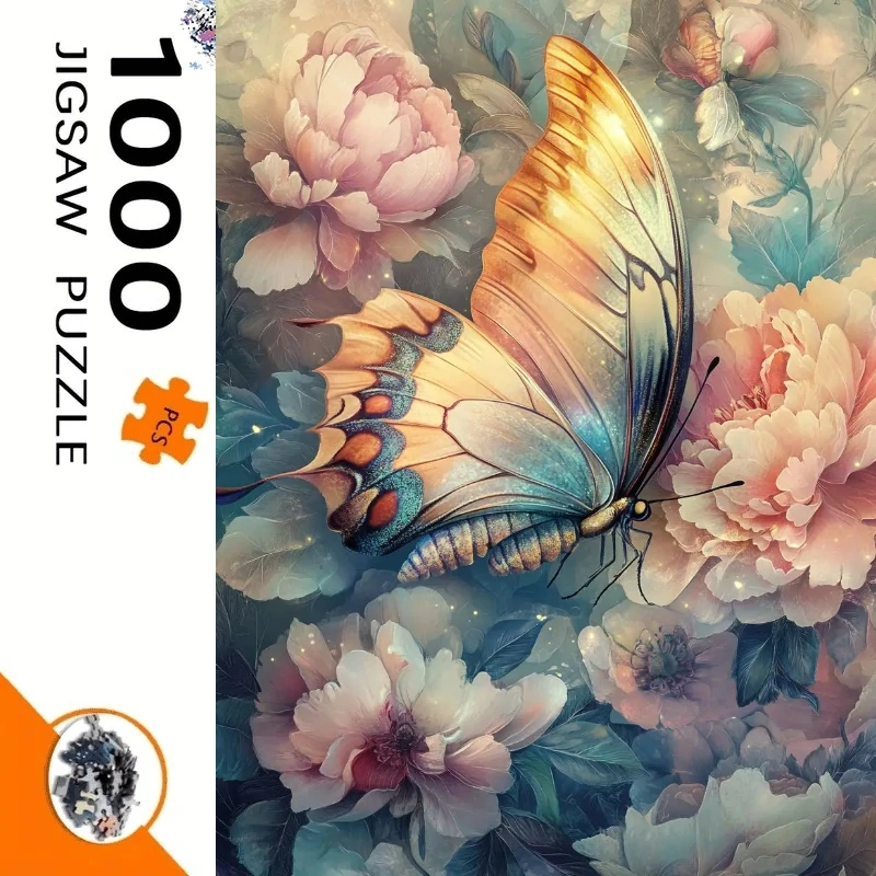 

Butterfly Animal Jigsaw Puzzle 500/1000/1200/2000 Pieces Puzzles for Adults Children Educational Toys Gifts