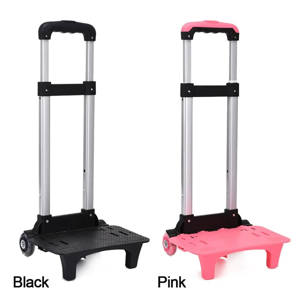 

Aluminum Alloy Durablel Luggage Travel 2 Wheel Pullling Rod Carrier Pet Bag Trolley Rack Student Backpack