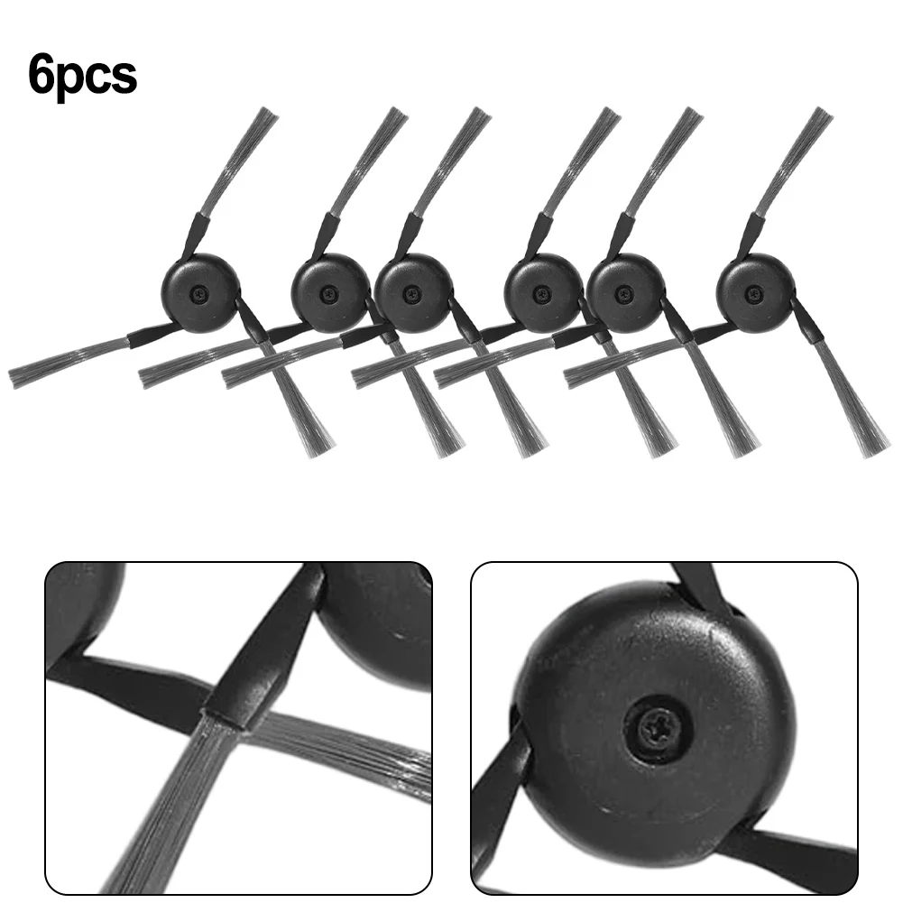 

6pcs Vacuum Cleaner Side Brush For DREAME D20 Plus Robot Vacuum Cleaner Replacement Accessories Cleaning Side Brush Kits