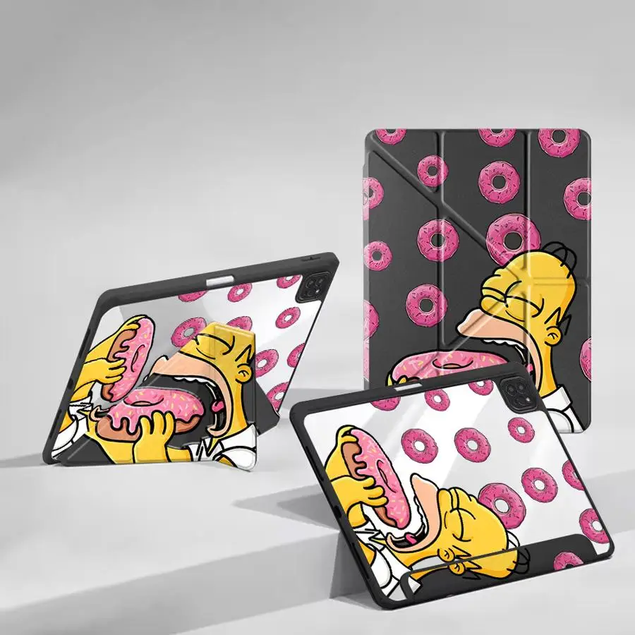 

Cartoon Simpsons Funny Tablet Case For iPad Mini 6 7 Pro 2025 Pro 11th 10th 9th 8th 7th 12.9inch Air 4 5 M3 M2 1 2 M4 11inch