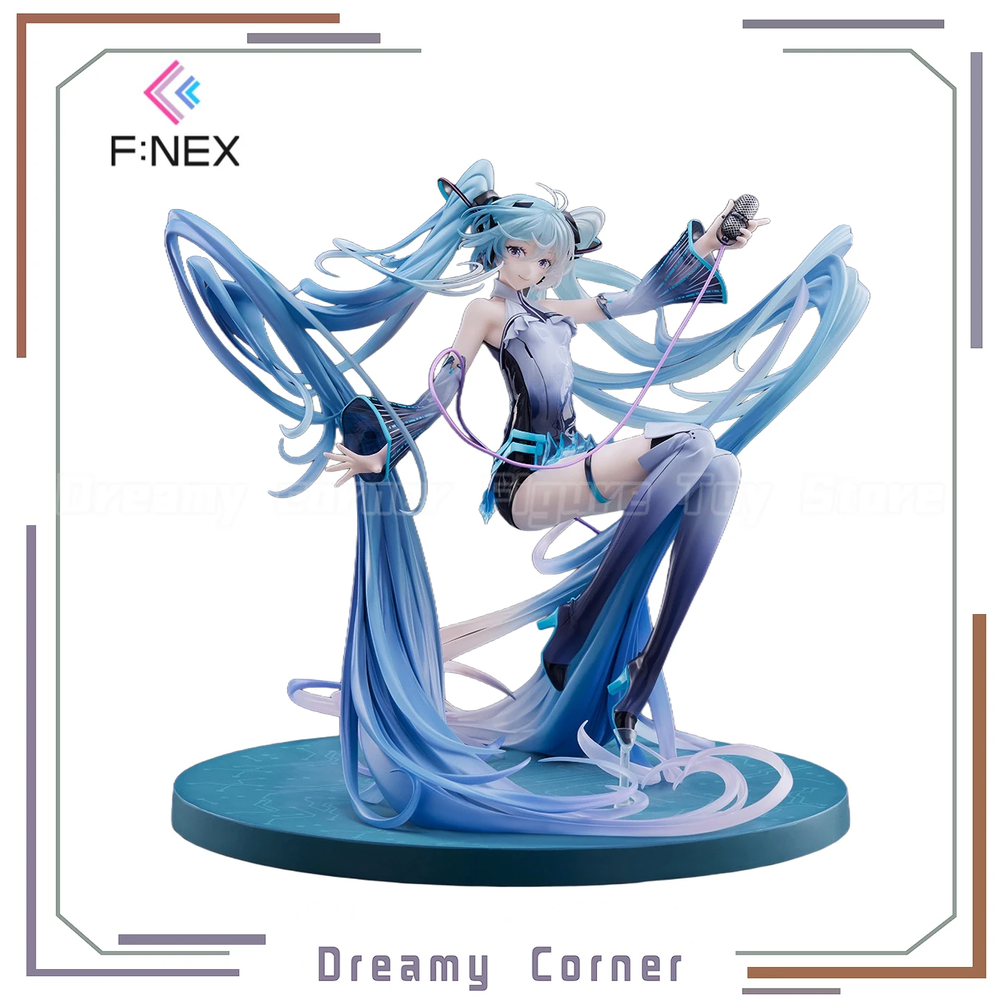 

【In Stock】Original F:NEX Piapro Characters Hatsune Miku Tech Magic Ver 1/7 Scale Figure Toys Gifts