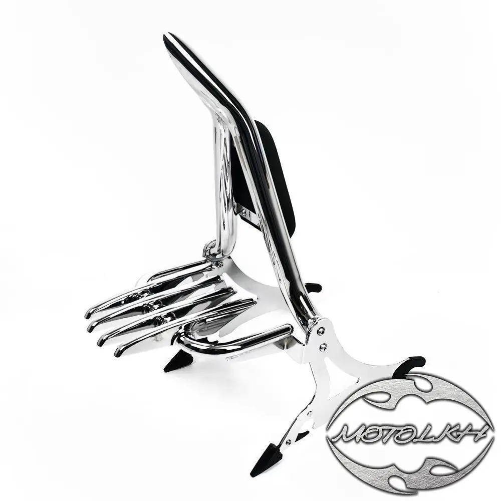 Bagażnik na oparcie pasażera Sissy Bar dla Indian Chief Dark Horse Springfield Vintage Classic Challenger Chieftain 14up — zdjęcie 5