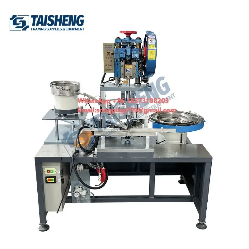 

TS-J44 Photo Frame Woodworking Machinery Accessory Stamping Machine Spring Turn Clips Installation Tool
