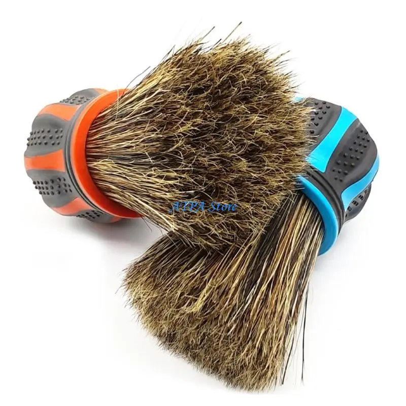 U13C Soft Bristle Multiple Purpose Car Detailing Brush Interior Brushes for Delicate Surfaces & Hard To Reach Interior Cleani