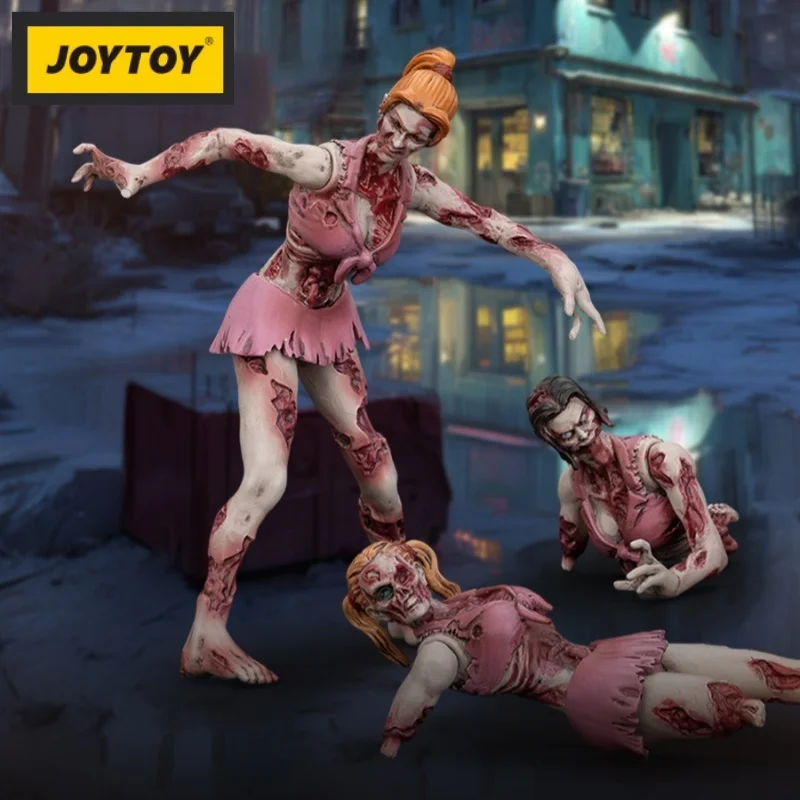 [AUF LAGER] JOYTOY 1/25 Action Figure Dark Source Zombie Figur Set Anime Militär Spielzeug