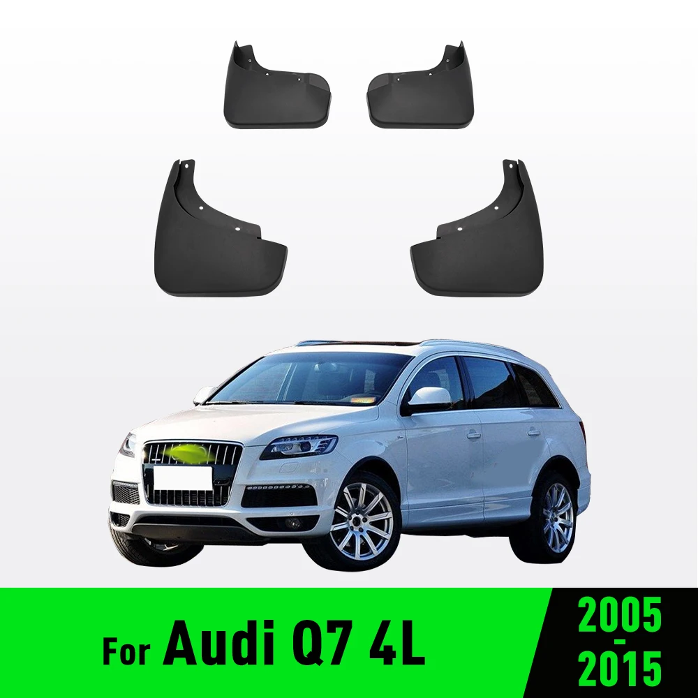 For Audi Q7 4L 2005 2006 2007 2008 2009 2010 2011 2012 213 2014 2015 Fender Mudflaps Splash Guards Mudguards Mud Flaps