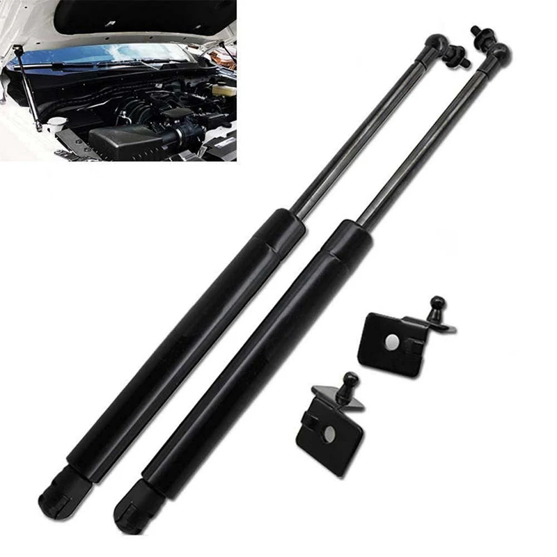 4X For Ford Ranger T6 2012-2018 Front Hood Supports Rod Lift Spring Struts Support Rod Engine Props Hydraulic Rod