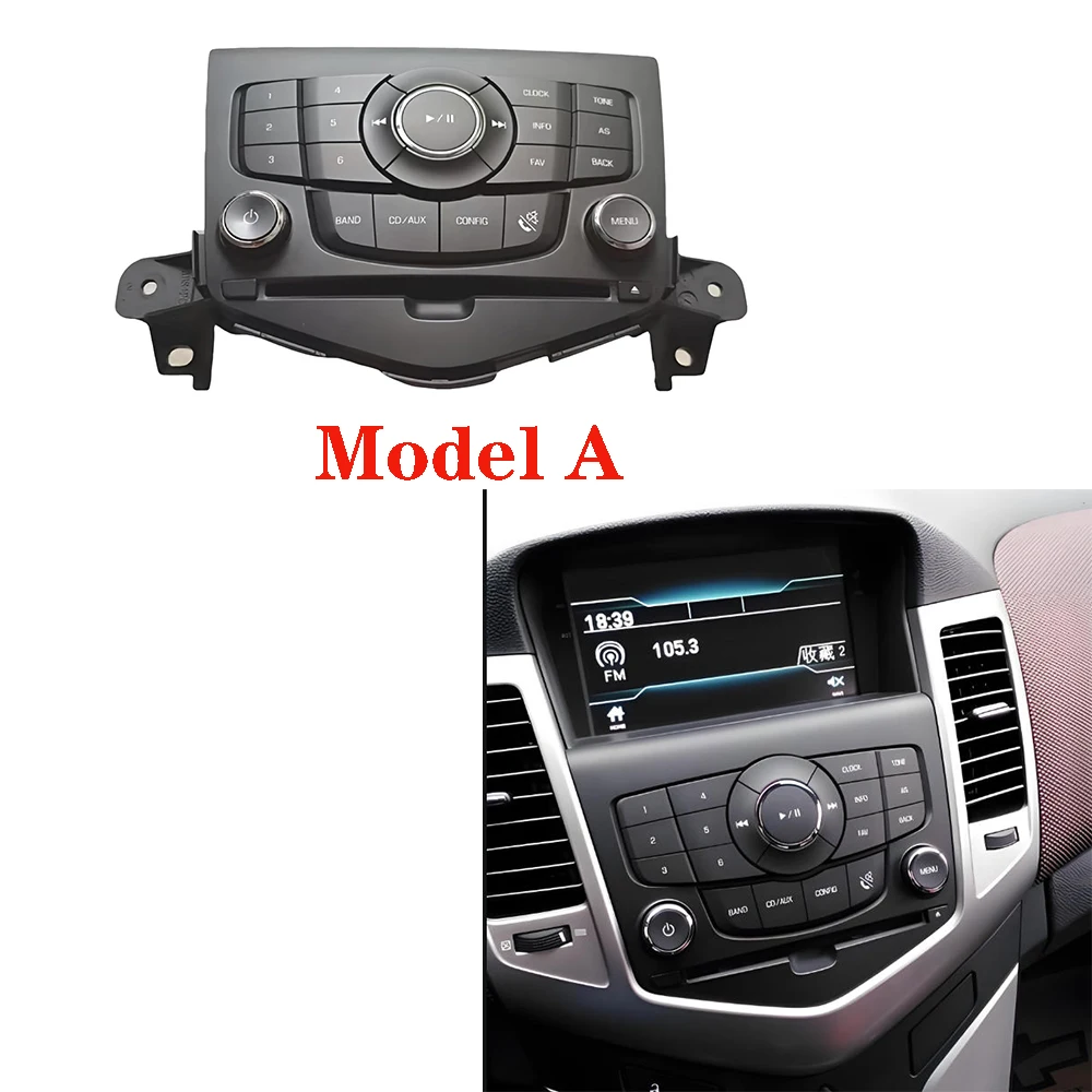 CD Player Control Switch Panel Radio Control Button for Chevrolet Cruze 2012-2015