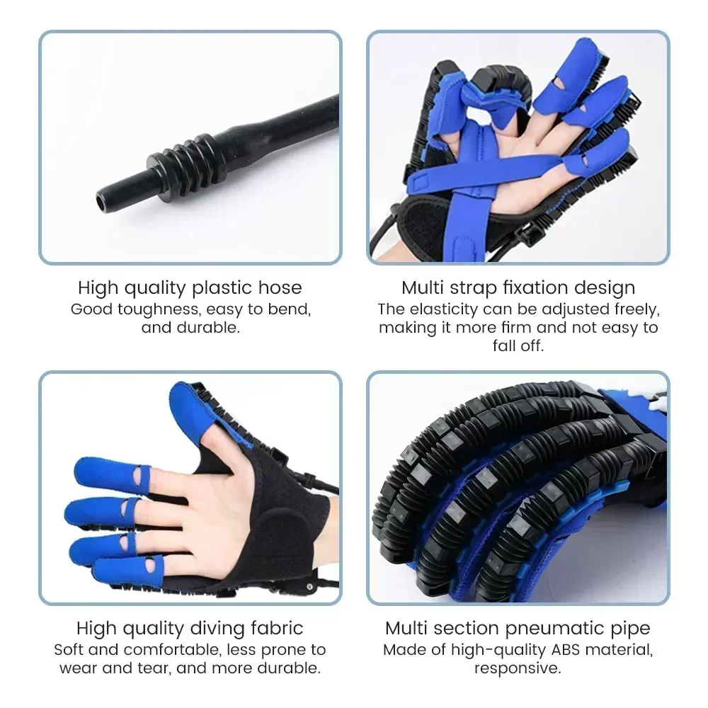 Hemiplegia Robot Gloves Hand Exercise Tool for Stroke Patient Robotic Rehabilitation Glove Cerebral Infarction Paralyzed Recover