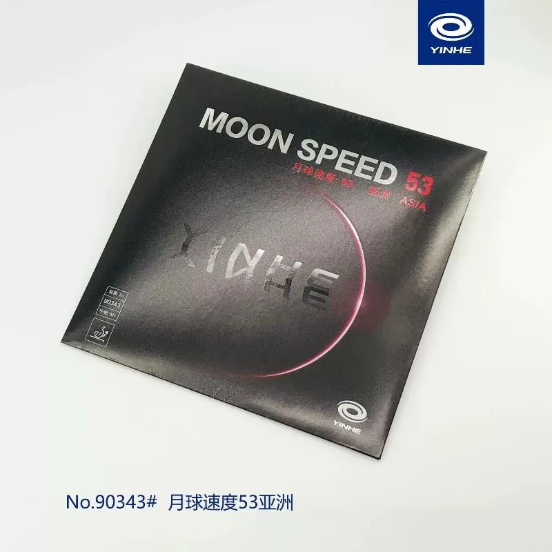 2026  YINHE  ASIA  Moon Speed 53 table tennis Rubber High Elastic Internal Energy Galaxy Ping Pong Sponge Wtht ITTF for backhand